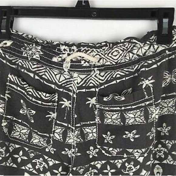 Cali 1850 Los Angeles linen beach drawstring pants size XS - Picture 3 of 9